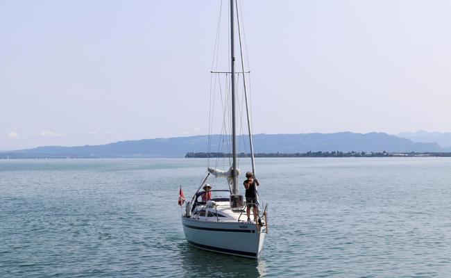 Genügend Wasser unter dem Kiel