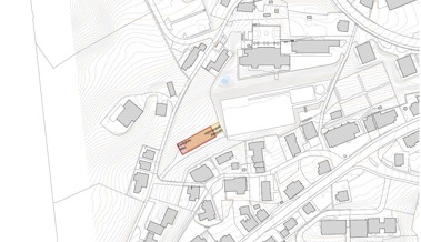 Der Fertigbau für Werken und Betreuung soll am jetzigen Standort des Hühnerstalls entstehen