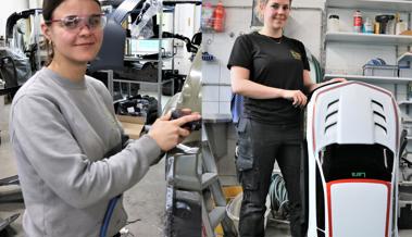 Junge Berufsfrauen räumen ab 