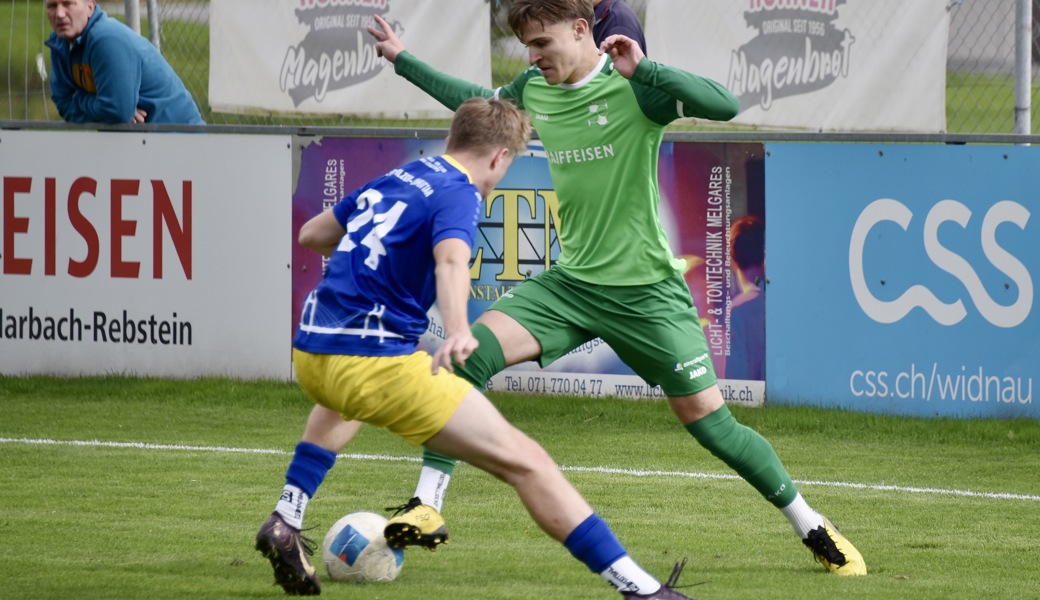 Rebstein besiegt RoGo II dank einer starken Viertelstunde mit 3:2