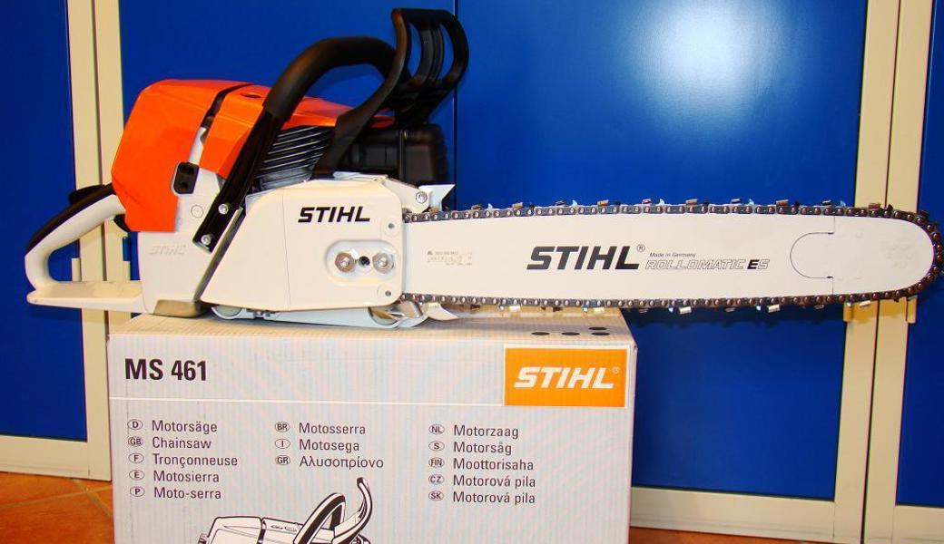 Die Einbrecher liessen 15 Stihl-Motorsägen mitgehen.