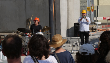 «Zentaurum drum» endet nach 28 Konzerten auf der Baustelle