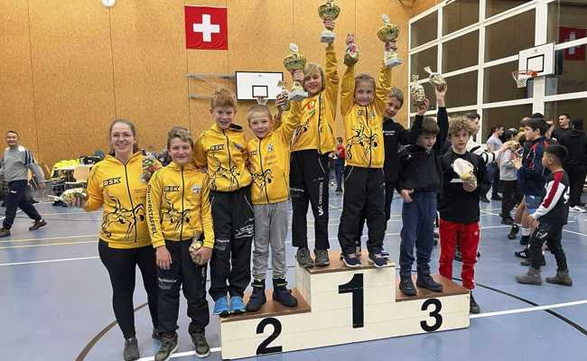 Saisonschluss der Kriessner Nachwuchsringer in Mäder und Flaach