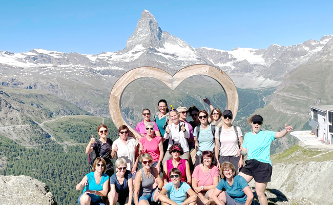 Wenn Engel reisen – Frauenriege KTV unterwegs im Wallis