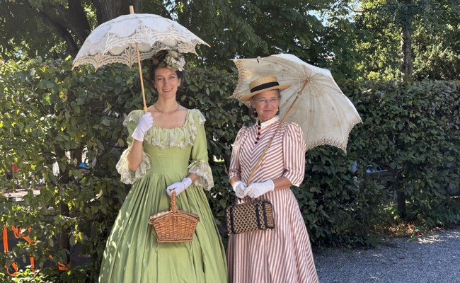 Für ein Wochenende trug Heiden das Kleid der Vergangenheit