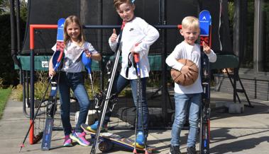 Erst Skirennen, dann Eishockeymatch