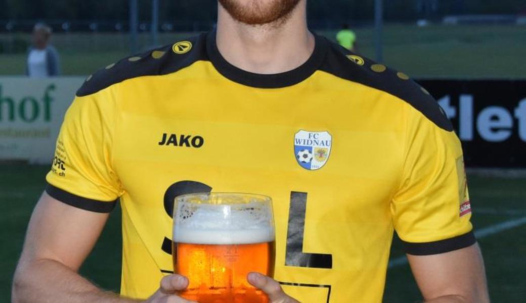 Daniel Lässer vom FC Widnau wurde mit sechs Treffern Torschützenkönig.