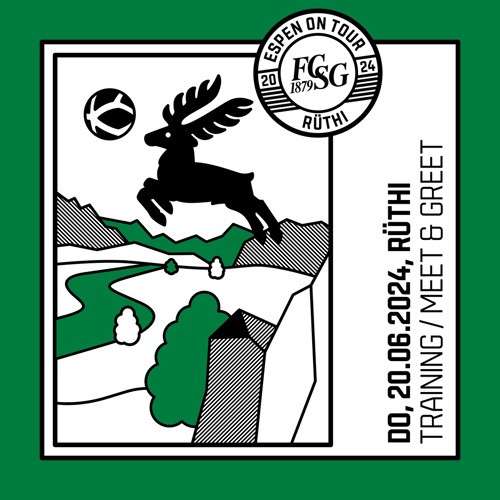 Der FC St.Gallen ist im Juni zu Gast auf dem Rüthner Rheinblick Der FC St.Gallen ist im Juni zu Gast auf dem Rüthner Rheinblick