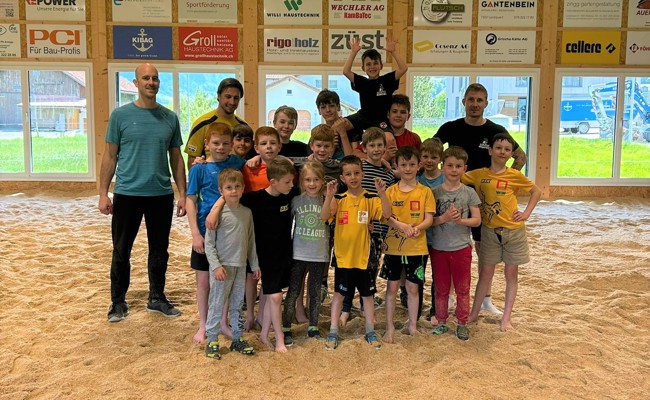 Ringerstaffel verbrachte ihr Trainingslager beim Bündner Ringclub