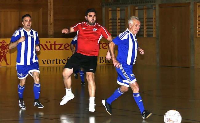 Fussball-Billard der Senioren