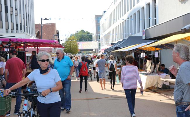 Viel Volk am Herbstmarkt
