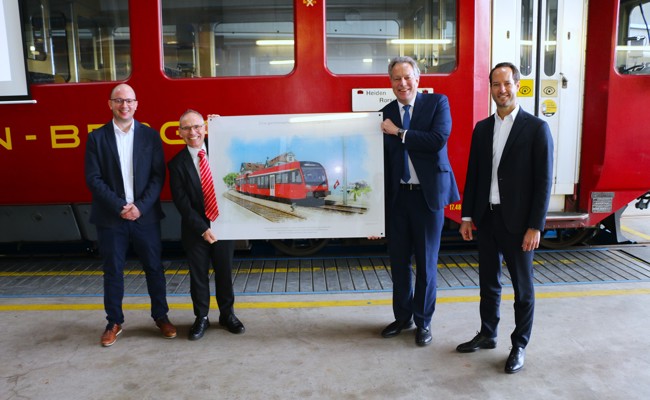 150 Jahre Rorschach–Heiden-Bahn: Moderne Züge sichern die Zukunft der Linie