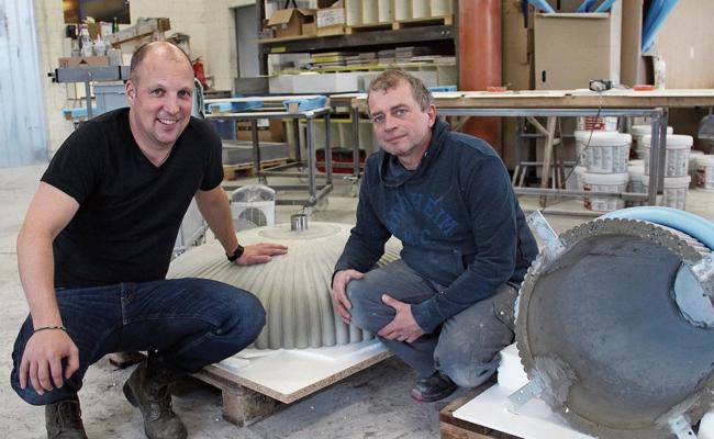 Ex-Banker gestaltet Beton