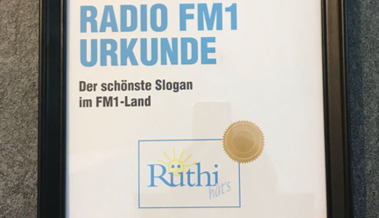 Sieger-Slogan: «Rüthi hät’s»