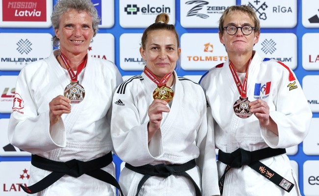 Die zweite EM-Silbermedaille für Judo-Veteranin Rita Müller