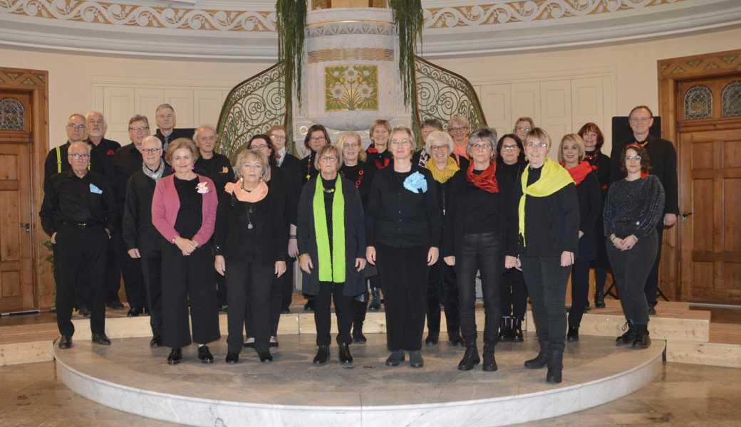 Der Chor Novum präsentiert am Sommerkonzert Lieder als Quelle der Kraft und Lieblinge aus dem Jubiläumsjahr.