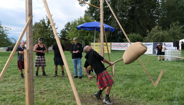 Schottenrock und Baumstammwerfen: Hoher Spassfaktor an den Highland-Games