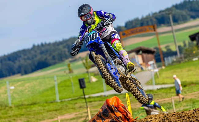 Luca Büchel aus Rüthi fährt in Ehrendingen auf das Podest