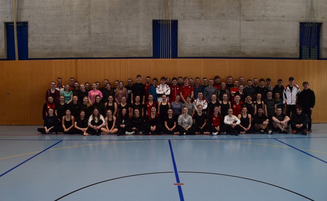 Der STV Kriessern war am Trainingsweekend in Teufen