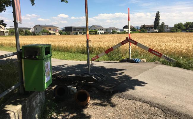 Kein Wasser mehr für den Aechelibach