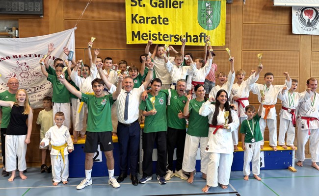 Altstätten glänzt an der 15. St.Galler Karate-Meisterschaft