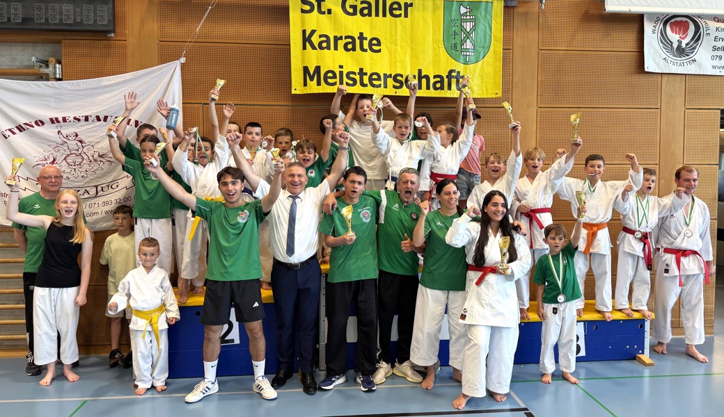 Altstätten glänzt an der 15. St.Galler Karate-Meisterschaft