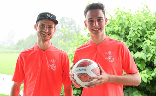 Vom Ballbuben zum Turnierleiter: Das sagt das Leitungsduo des FCR