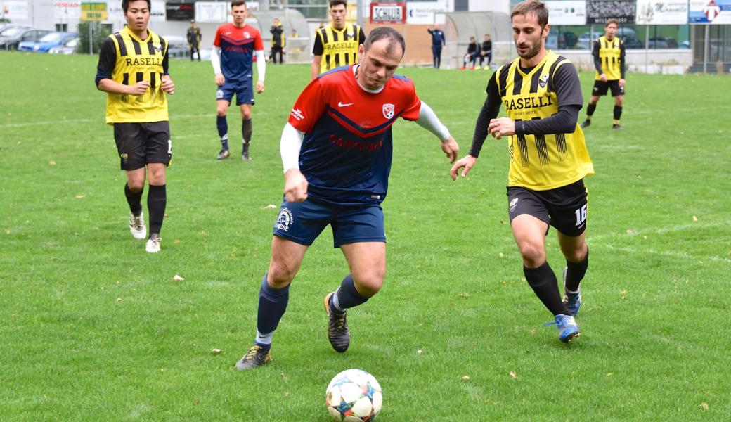 Anton Lleshi stand am Ursprung Rheinecks Führungstors, erzielte das 3:1 und bereitete das 4:1 mustergültig vor.