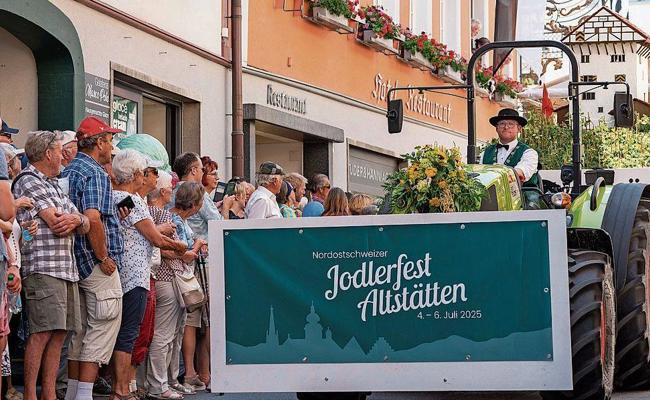 Jodlerklub nahm am Nordostschweizerischen Jodlerfest teil