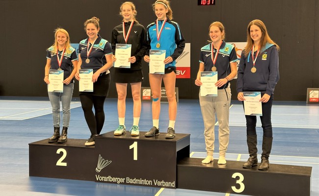 Ein kompletter Medaillensatz für Amélie Thurnherr