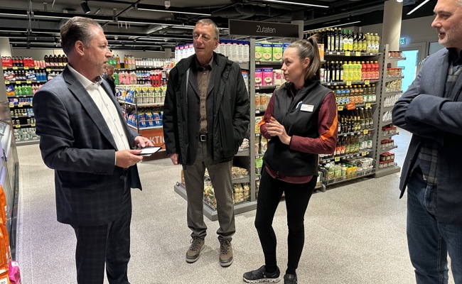 Ein erster Eindruck: Morgen Donnerstag öffnet der Migros-Supermarkt im Dornacherhof