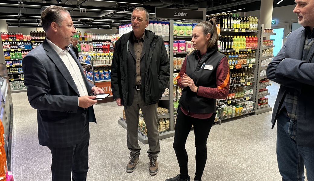 Ein erster Eindruck: Morgen Donnerstag öffnet der Migros-Supermarkt im Dornacherhof
