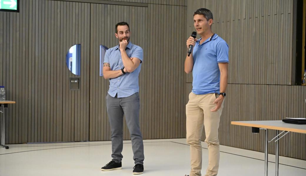Antonio Cipolletta (links) und Patrick Morger (rechts) sind gewählt.