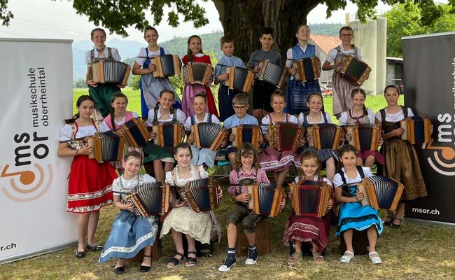 Die Musikschule Oberrheintal gab ein Konzert für Seniorinnen und Senioren