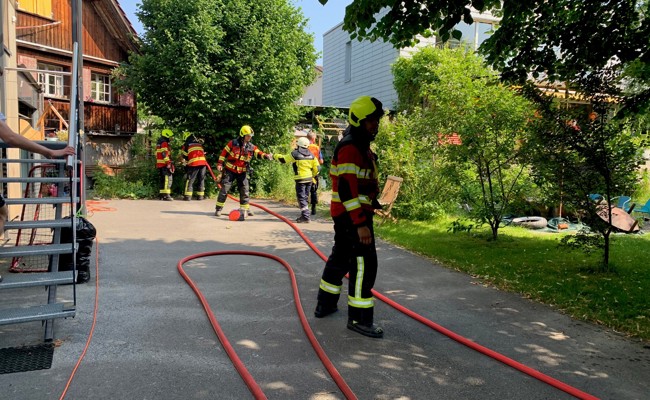 Feuerwehreinsatz am Kochherd: Grosseinsatz in der Küche