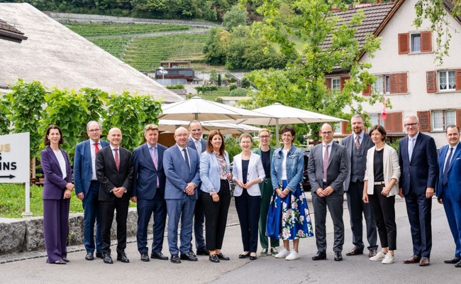 Liechtenstein und St. Gallen vertiefen grenzüberschreitende Zusammenarbeit