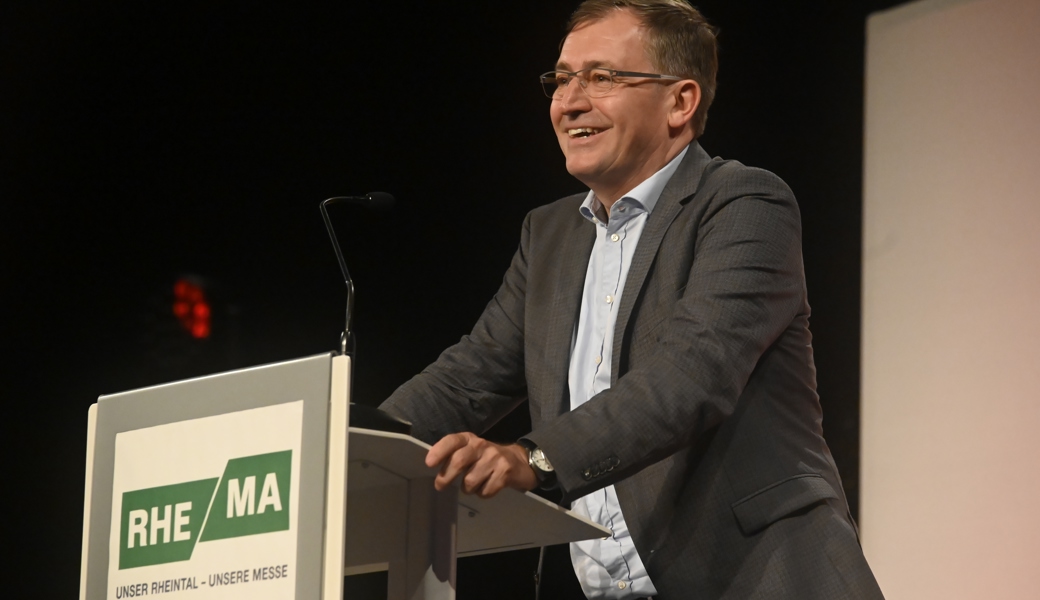 Strahlt zurecht: Roland Rino Büchel ist auf dem Weg zu einer souveränen Wiederwahl in den Nationalrat.