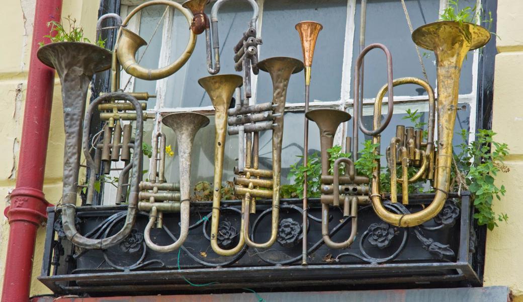Das Musikfest in Heiden wird grün.
