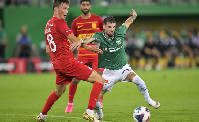 2:3 - St. Gallen scheitert an Nordsjaelland