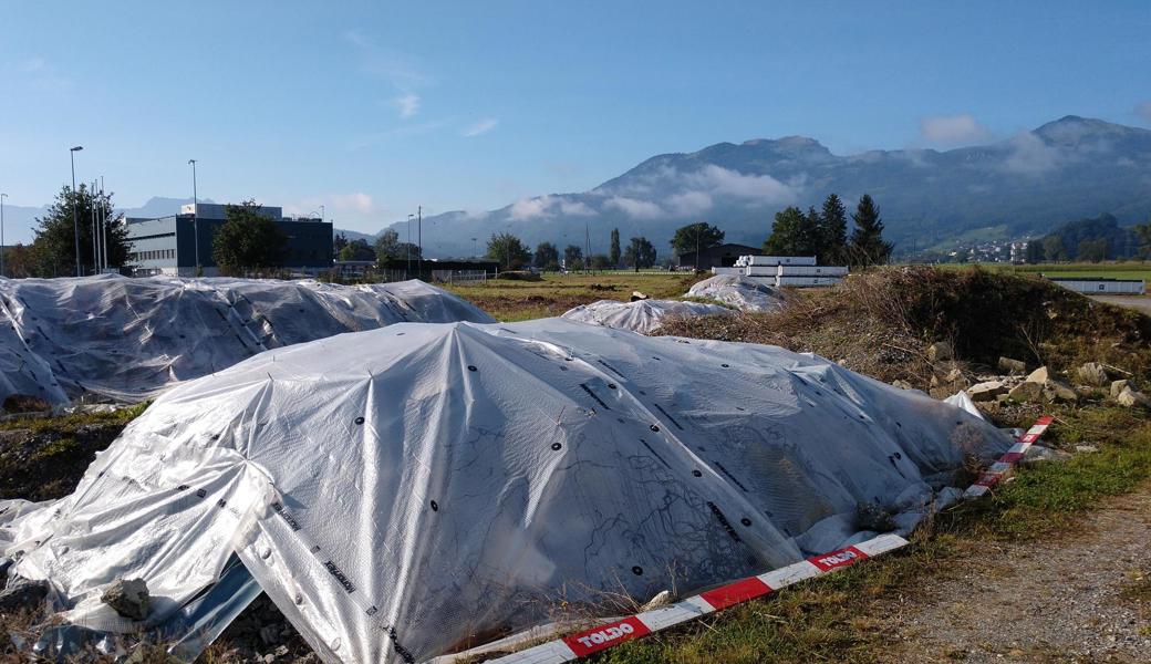 Der Boden, auf  dem das Regionalgefängnis erweitert werden soll, ist mit 
 Schadstoffen belastet.