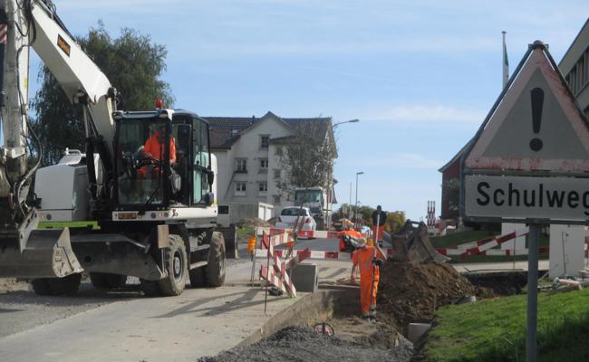 Gefährlicher Schulweg in Lachen-Walzenhausen