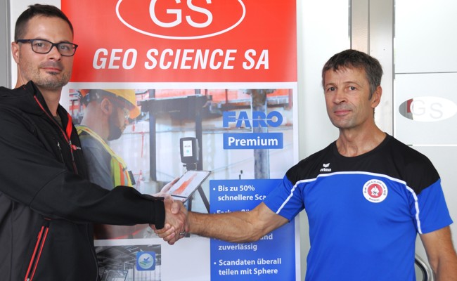 Die Geo Science SA greift dem JJJC Rheintal unter die Arme