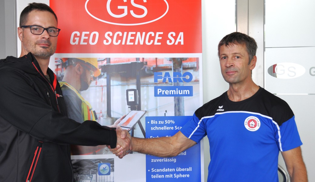 Die Geo Science SA greift dem JJJC Rheintal unter die Arme