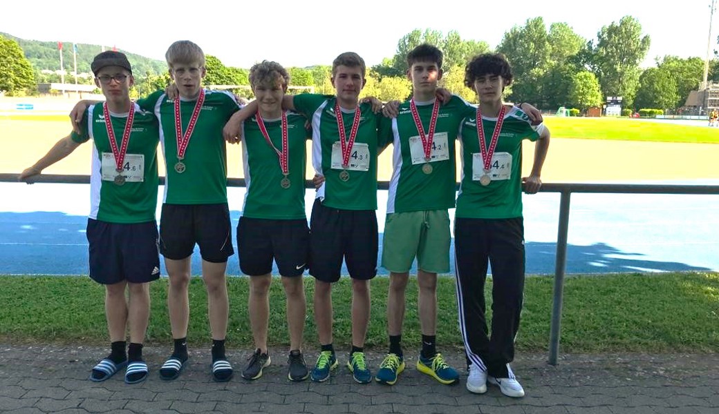 Adrian Pacjuks, Damian Steiger, Elias Jann, Flurin Buschor, Luca Hofstetter und Renato Steiger.