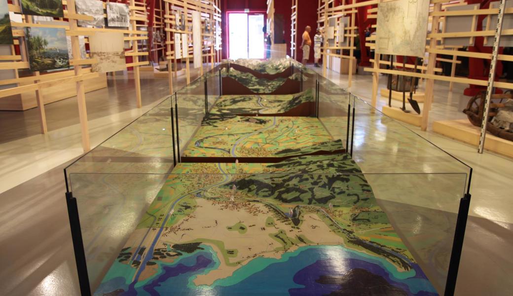 Ausstellung «Alpenrhein.Geschichte» im Museum Rhein-Schauen.