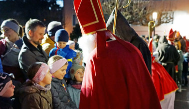 Tradition mit Bart und Bischofsstab: Der Klausauzug lässt Kinderaugen leuchten