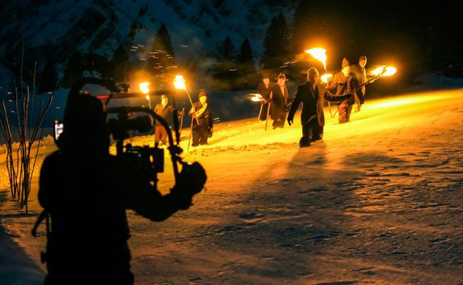 Eisige Winde und keine Sicht: Abenteuerlicher Filmdreh auf dem Säntis