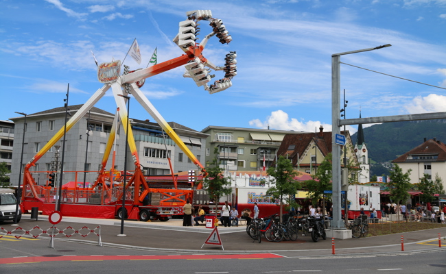 Kilbi auf dem neuen Dorfplatz mit wilder Attraktion: «Das ist eine richtig coole Bahn»