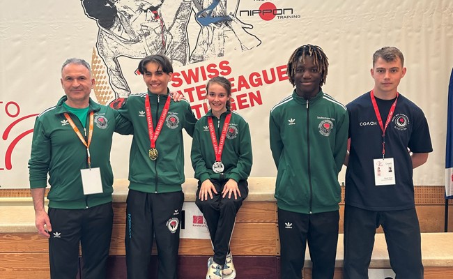 Einmal Gold und einmal Silber für Karateschule Altstätten