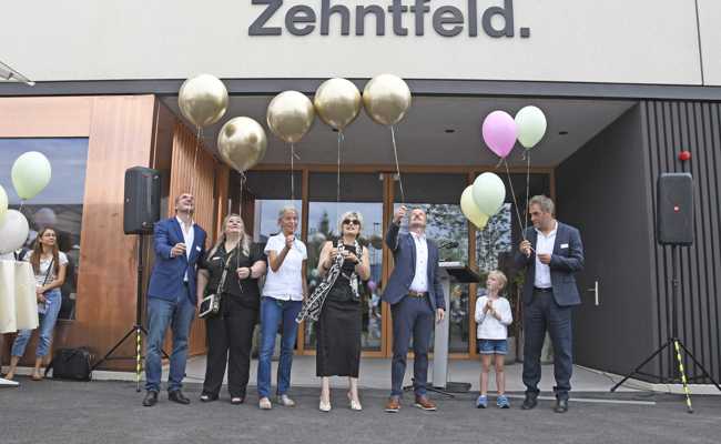 Das neue Zentrum steht im Dorfzentrum